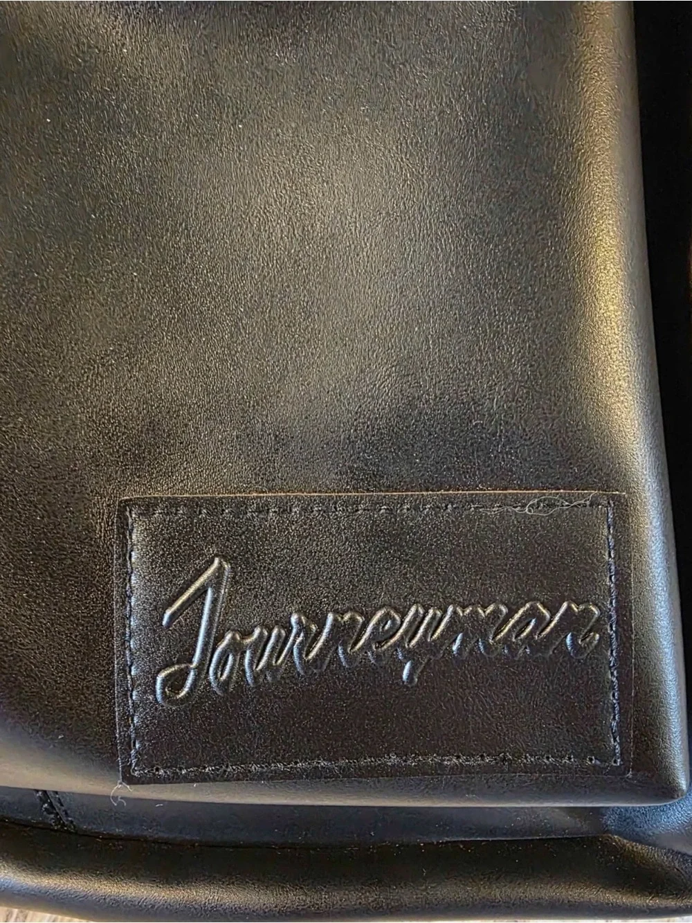 Black Leather Backpack - Sleek Women's Backpack